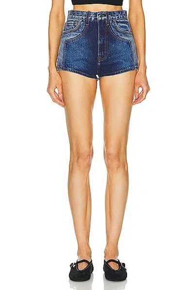 Grlfrnd Kyla Two Tone Hot Short In Tonal Utility