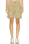 Grlfrnd Lindsey Long Cargo Short In Slide Rock