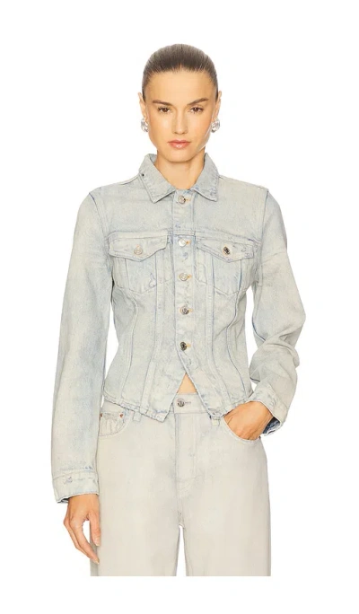 Grlfrnd Louise Jacket In White