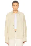 Grlfrnd Donna Shirt In Butter Yellow