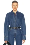 Grlfrnd Mae Oversized Button Down In Big Sur