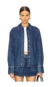 Grlfrnd Mae Oversized Button Down In Big Sur