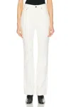 Grlfrnd Melanie Jeans In Madison In White