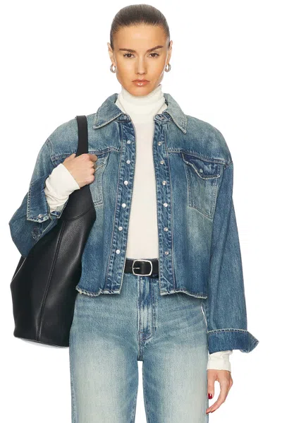 GRLFRND MICHAELA DENIM SHIRT