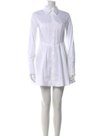 Pre-owned Grlfrnd Mini Dress W/ Tags In White