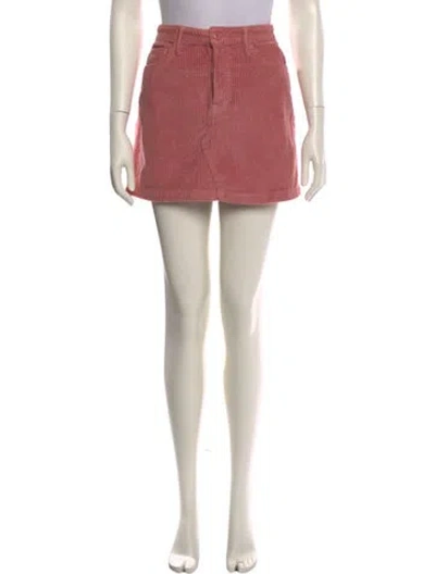 Pre-owned Grlfrnd Mini Skirt In Pink