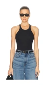 Grlfrnd Racer Cami Bodysuit In Black