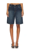 Grlfrnd Rene Low Rise Baggy Short In Goleta
