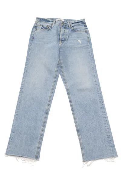 Grlfrnd Shr Helena Jeans In Blue Denim
