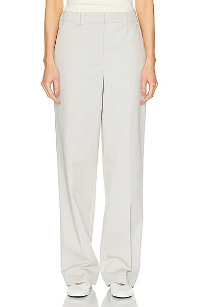 Grlfrnd Slouchy Chino Pant In Stone Grey