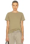 Grlfrnd Small Tee In Brown