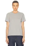 Grlfrnd Small Tee In Heather Grey