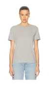 Grlfrnd Small Tee In Heather Grey