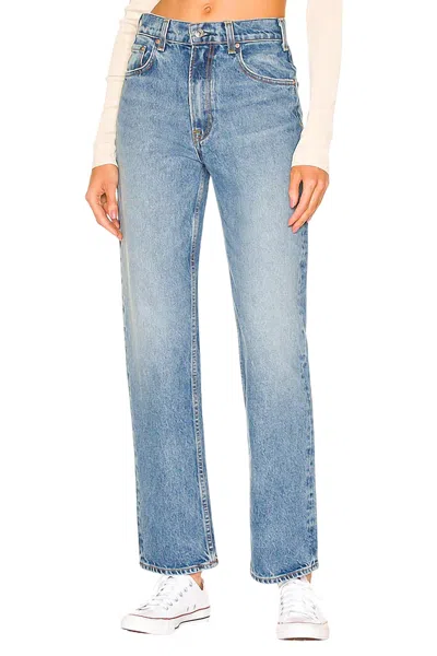 Grlfrnd Sophia Tomboy Straight Jeans In Bedford In Multi