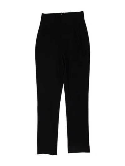 Pre-owned Grlfrnd Straight Leg Pants In Black
