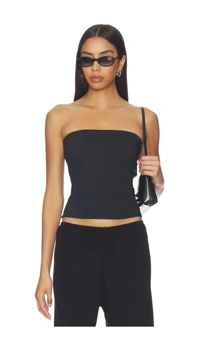 Grlfrnd Tube Top In Black