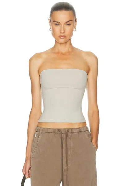 Grlfrnd Tube Top In Gray