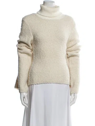 Pre-owned Grlfrnd Turtleneck Sweater In Neutral