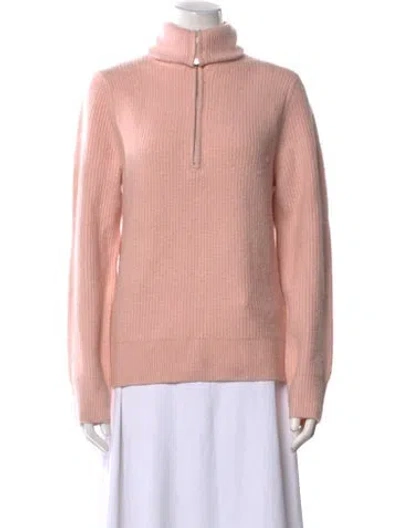 Pre-owned Grlfrnd Turtleneck Sweater In Pink