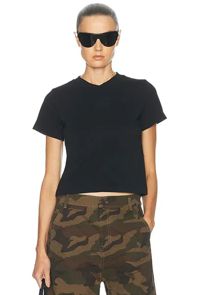 Grlfrnd V-neck Boy Tee In Black
