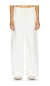 Grlfrnd X Maggie Macdonald Lucia Drawstring Baggy Wide Leg In Arroyo