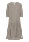 Grobund Women's Brown The  Manilla Dress – The Bohemian In Clay In Brown