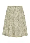 Grobund Women's Green  Svala Skirt - The One With Beetles