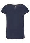 Grobund Women's  Anna T-shirt - The One In Midnight Blue In Blue