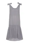 Grobund Women's  Dress Dagmar - Grey In Grey