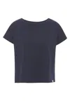 Grobund Women's  Karen T-shirt - The Short One In Midnight Blue In Blue