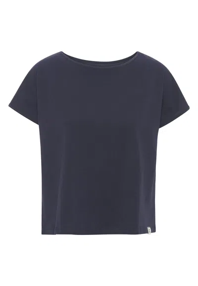 Grobund Women's  Karen T-shirt - The Short One In Midnight Blue
