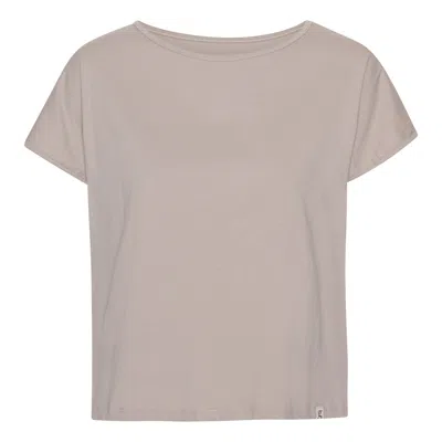 Grobund Women's Neutrals The Organic T-shirt Karen - Clay