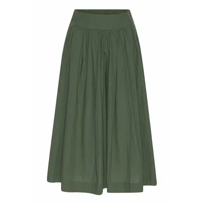 Grobund Women's The Organic Skirt Mette - Green