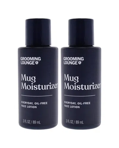 Grooming Lounge 3oz Mug Moisturizer Face Lotion Pack Of 2 In White