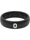 Groove Life Ohio State Thin Ring In Black In Black
