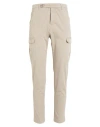 Groowe Man Pants Beige Size 38 Cotton, Elastane In Neutral