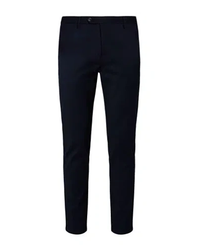 Groowe Man Pants Navy Size 28 Cotton, Nylon, Elastic Fibres In Blue