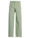 Groowe Man Pants Sage Green Size 26 Cotton, Elastane In Animal Print