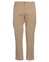 Groowe Man Pants Sand Size 36 Cotton, Elastane In Beige