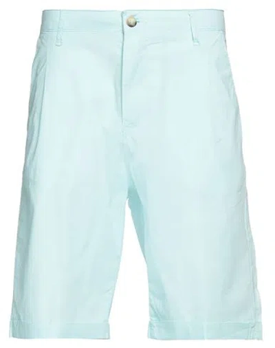 Groowe Man Shorts & Bermuda Shorts Sky Blue Size 30 Cotton, Elastane