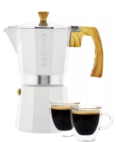 GROSCHE MILANO EXPRESSO ELEGANCE: MOKA POT ESPRESSO CUP SET