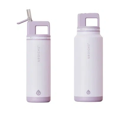 Grosche Triple Wall Insulated Water Bottle In Lavender