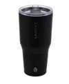 Grosche Yukon Travel Mug, 30oz Coffee Tumbler With Lid In Graphite Black