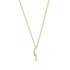 Grossé Women's Gold / White Gold & Crystal Necklace, Series Link