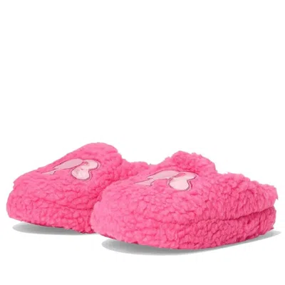 Ground Up Barbie Sherpa Spa Slipper (toddler/little Kid) Girls Shoes Pink : 7/8 (toddler) M, Faux Fur