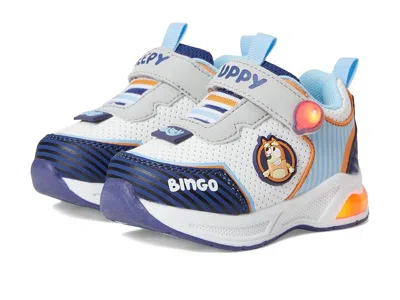 Ground Up Bluey And Bingo Light Up Athletic Sneaker (toddler/little Kids) Boys Shoes White : 12 Little Kid M, 
