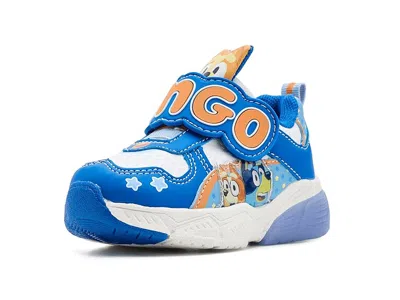 Ground Up Kids' Bluey And Bingo Light Up Athletic (toddler) Boy's Shoes Blue : 8 Toddler M, Textile