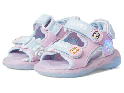 Ground Up Bluey And Bingo Light Up Sandals (toddler/little Kids) Girls Shoes Pink : 10 Toddler M, Synthetic