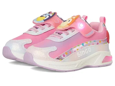 Ground Up Kids' Bluey And Bingo Lighted Athletic (toddler) Girl's Shoes Purple : 5 Toddler M, Synthetic