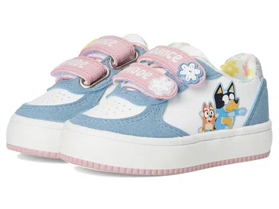 Ground Up Kids' Bluey Court Sneaker (toddler) Girl's Shoes White : 9 Toddler M, Synthetic